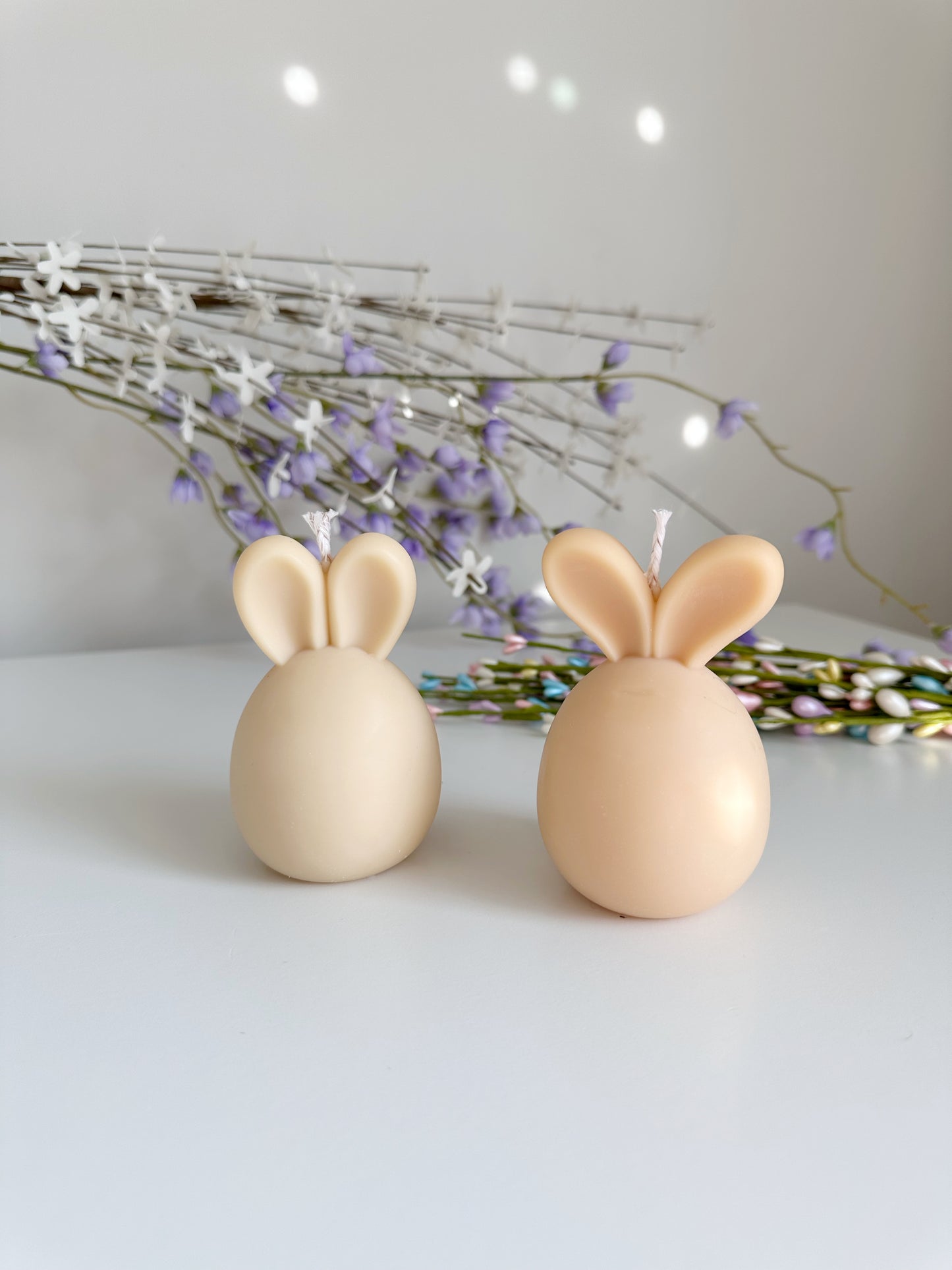 Easter Egg Bunny Candle